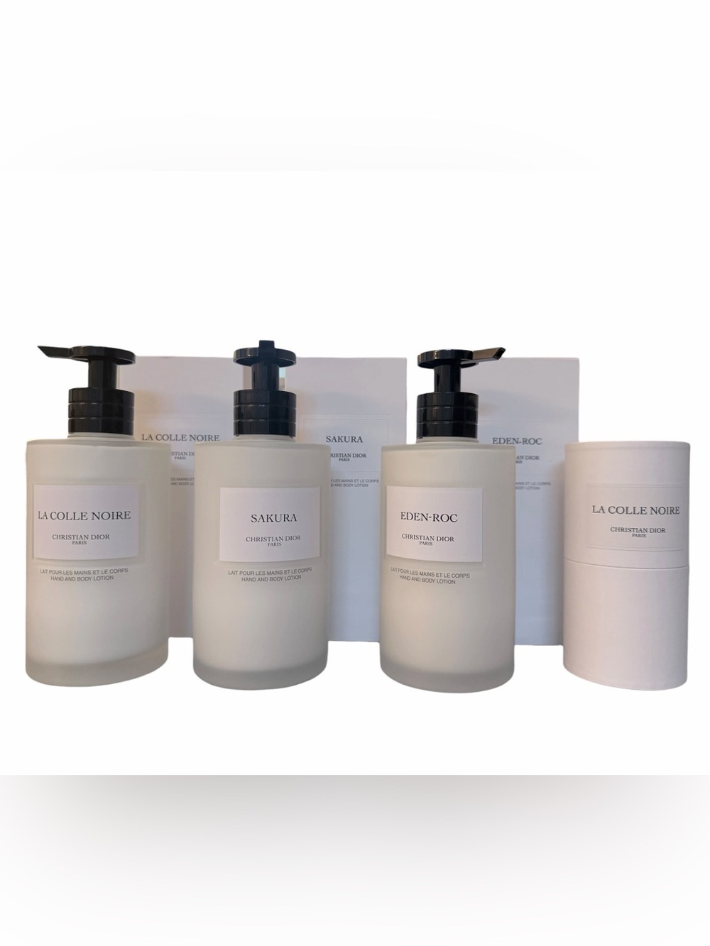 Dior La Colle Noire set, Eden-Roc & Sakura lotion bundle